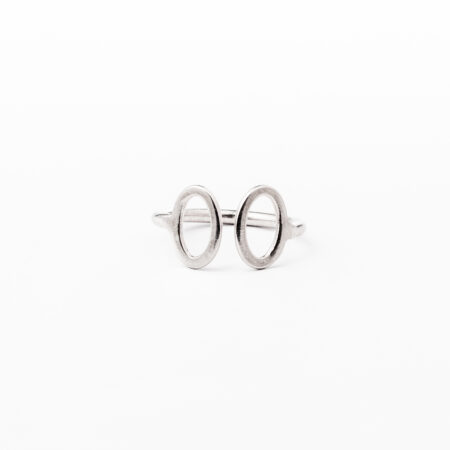 Anel Duo Oval