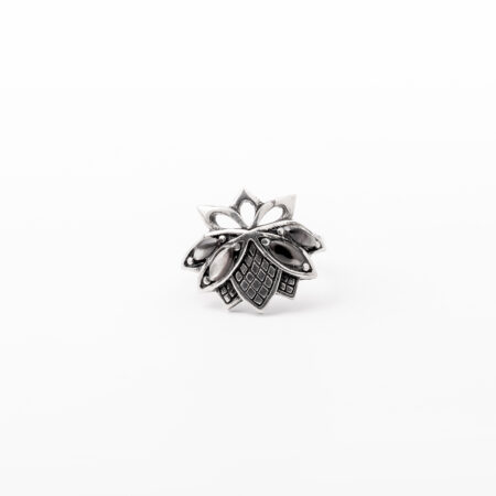 Anel Flor Geométrica